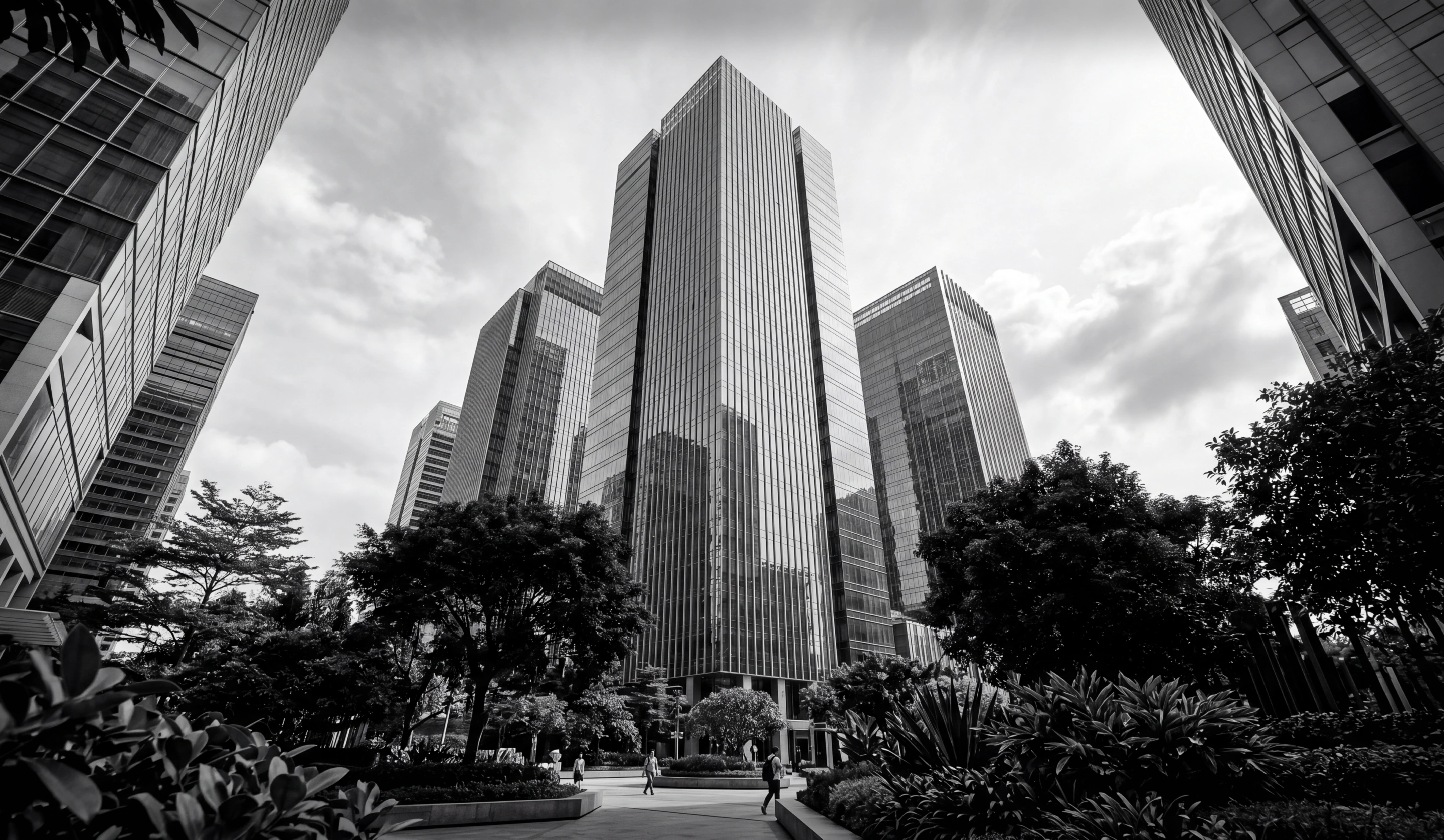 Hong Kong city architecture